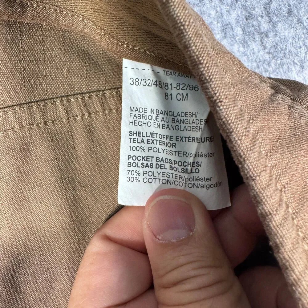 Underarmour Storm Cargo Pants Mens 38x32 Brown Straight Ripstop Outdoor Hiking